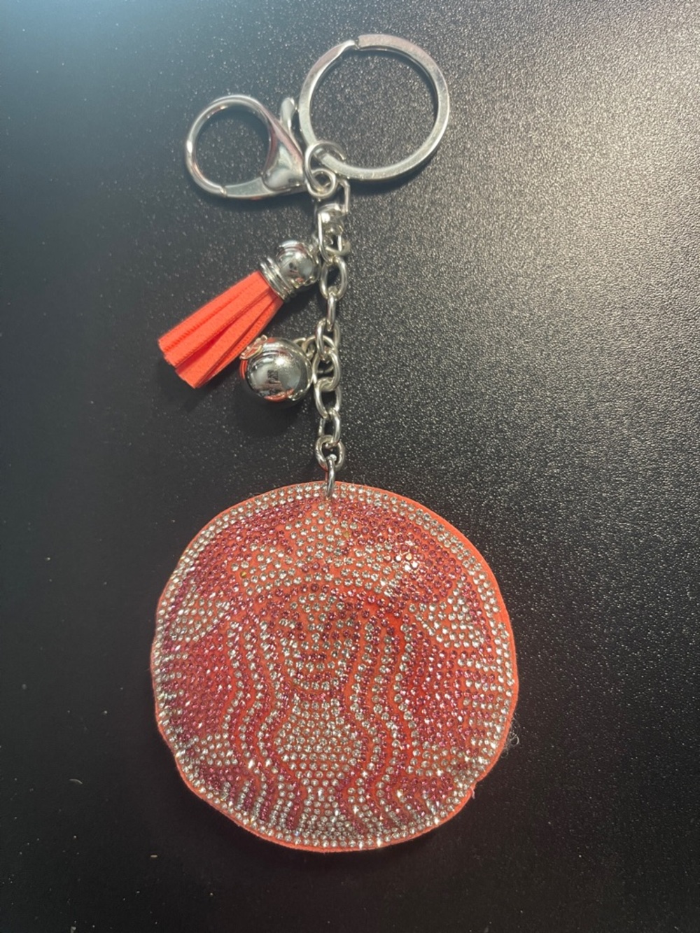 CHOICE OF - Sbux Rhinestone Puff Keychain Bag charm - Picture 7 of 9